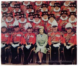 Portrait ridicule (reine Elizabeth II)