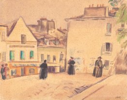 Plaza à Montmartre