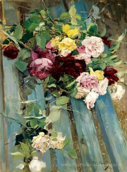 Nature morte avec Rose