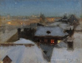 Soirée d'hiver à Söder, Stockholm