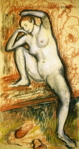 Étude nue d'un danseur