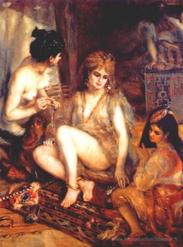Le harem (les femmes parisiennes s'habillent en Algériens)