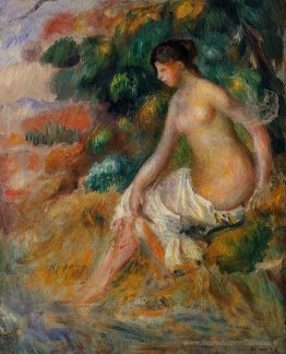 Nu dans la verdure