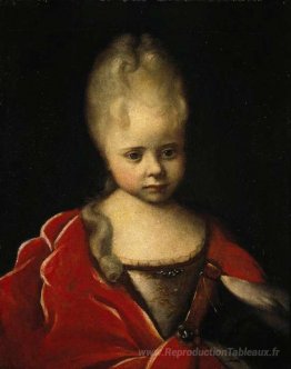 Portrait d'Elizaveta Petrovna enfant