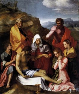 Pietà avec des saints