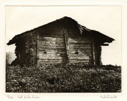 Shed on Alpine Pass Col de la Croix, Canton Vaud Suisse