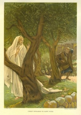 Le Christ apparaissant à Saint Pierre