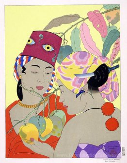 Fille de la Brousse. Nord Celebes