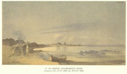 Bord de mer de la mer d'Aral
