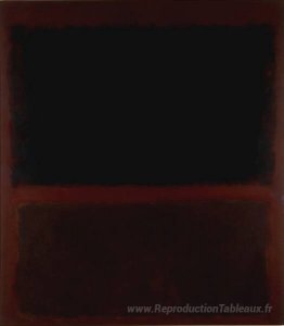 Noir sur la sienne noire sur violet