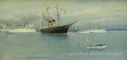 Défilé de la marine. Imperial Yacht Standart.