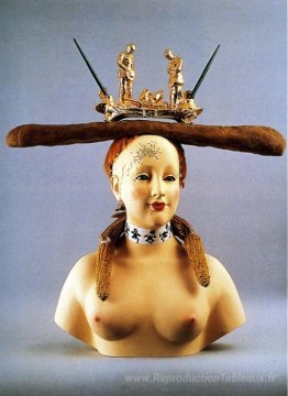 Buste rétrospectif d'une femme