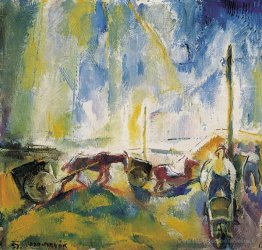 Daylabours avec des brouettes