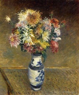 Chrysanthemums dans un vase