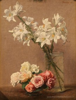 Roses et lys