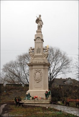 Figure en bordure de route de St. John Nepomuk