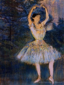 Danseuse avec des bras levés