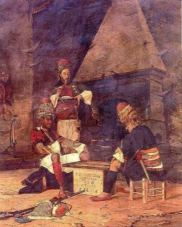 Tavla jouant Zeybek