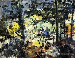 Le walchensee, sur la terrasse