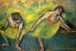 Deux danseurs au repos