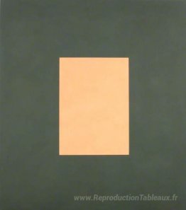 Orange clair avec vert clair, août 1989