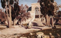 La mosquée d'Omar. Haram El-Sharif.