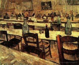 Intérieur d'un restaurant à Arles