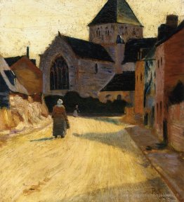 Femme dans une rue