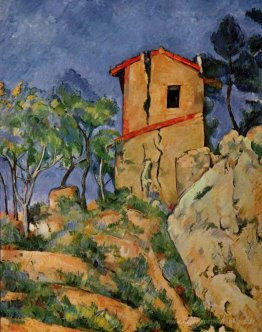 La maison avec les murs fissurés