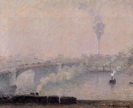 Rouen, effet brouillard