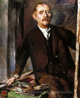 Autoportrait au chevalet