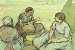 Trois femmes paysannes