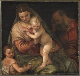 La Sainte Famille avec le St. Jean-Baptiste en bas âge