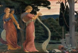 Trois femmes cueillent les mandrakes