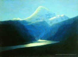 Elbrus le soir