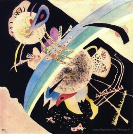 Étude pour "cercles sur noir"