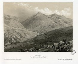 ARREARE - VUE DE LA ROUTE DU COL D'ASPIN