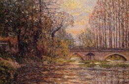 Coucher de soleil sur la Loire