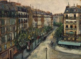 Rue Custine près de Montmartre