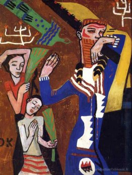 Conception d'affiches pour le procession du jubilé du Kaiser