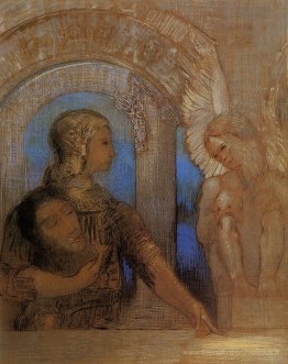 Le chevalier mystique (Œdipe et le sphinx)