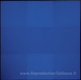 Peinture abstraite: bleu