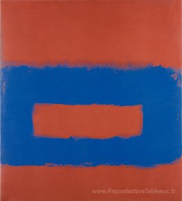 Série "Cool" (bleu sur rouge)