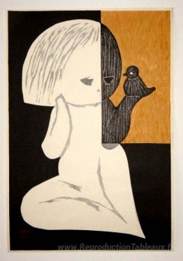 Enfant et oiseau