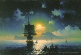 Nuit lunaire sur Capri