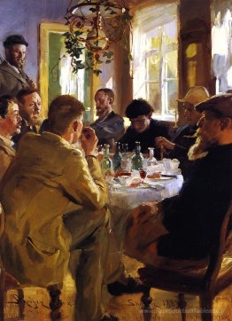 Déjeuner des artistes à Skagen