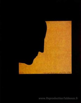 Autoportrait dans le profil