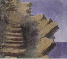 Falaise au bord de la mer