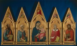 Vierge et enfant avec des saints (Boston Polyptych)