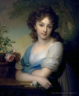 Portrait d'Elena Alexandrovna Naryshkina